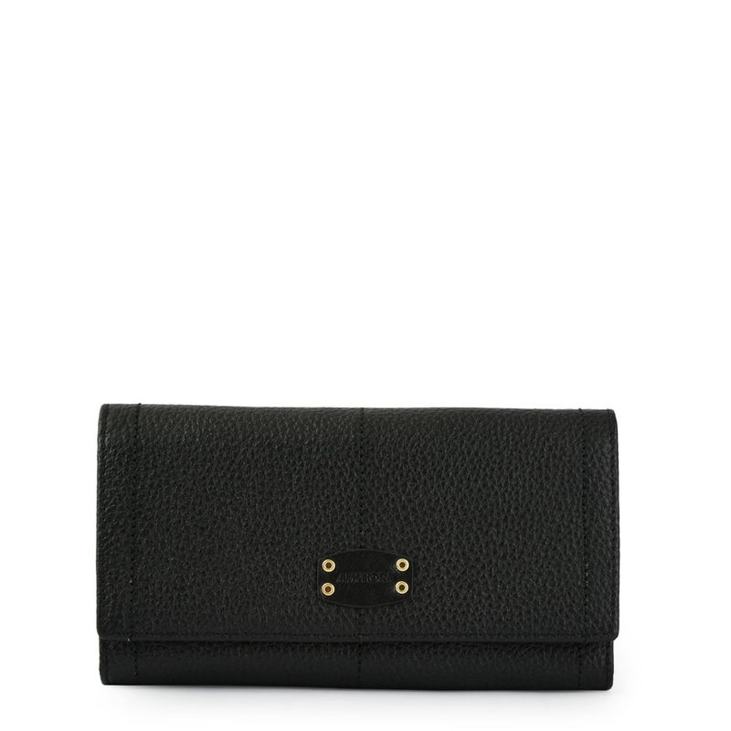 AMPHORA - Chequera doble eyelet negro