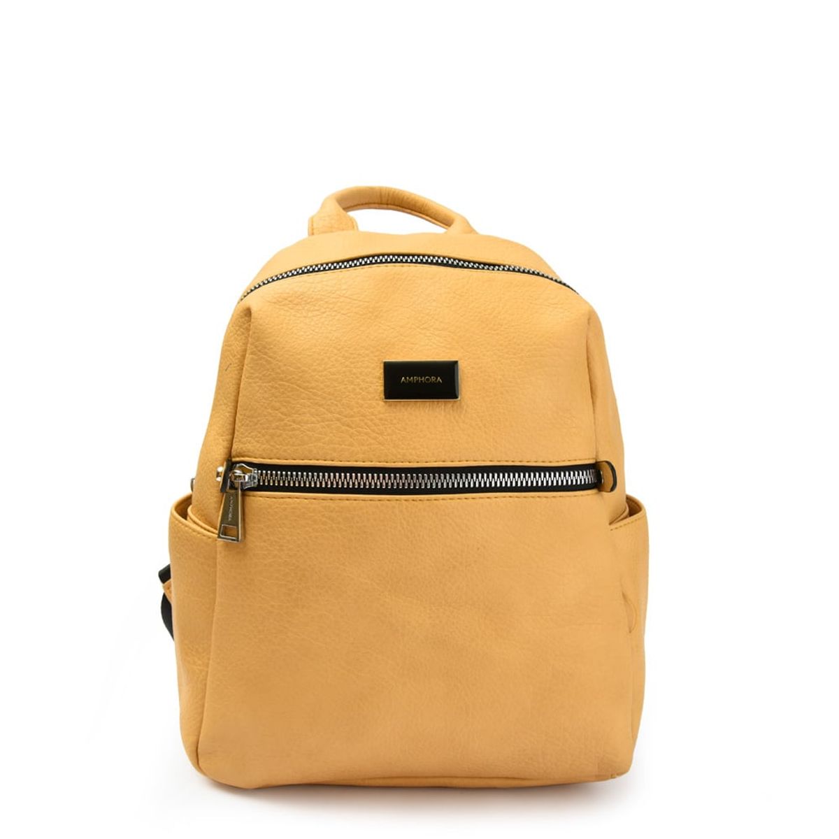 AMPHORA - Mochila mediana kanda amarillo
