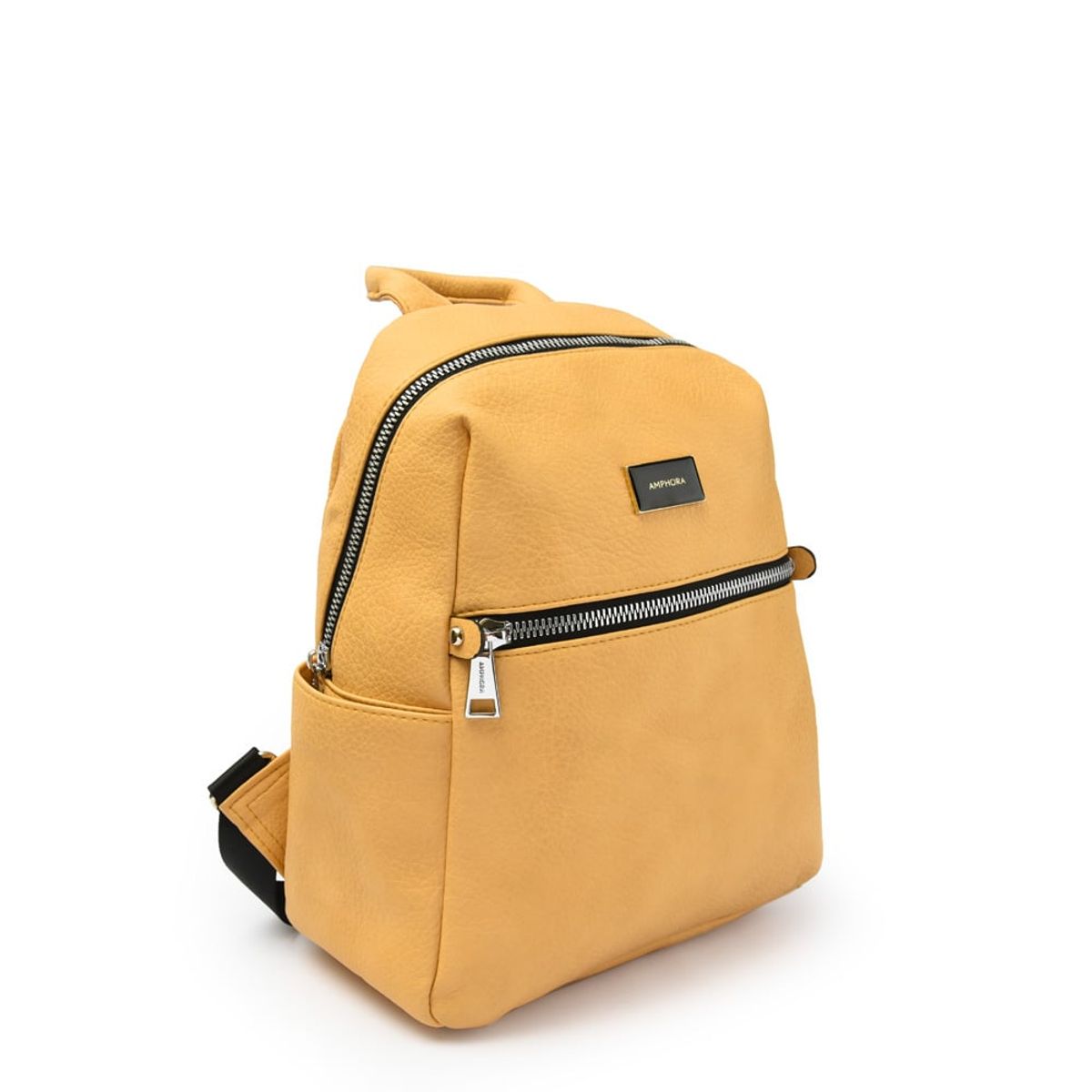 AMPHORA - Mochila mediana kanda amarillo