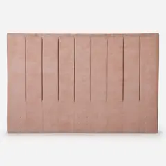 ROSEN - Respaldo Brusseler King Tela Rosa