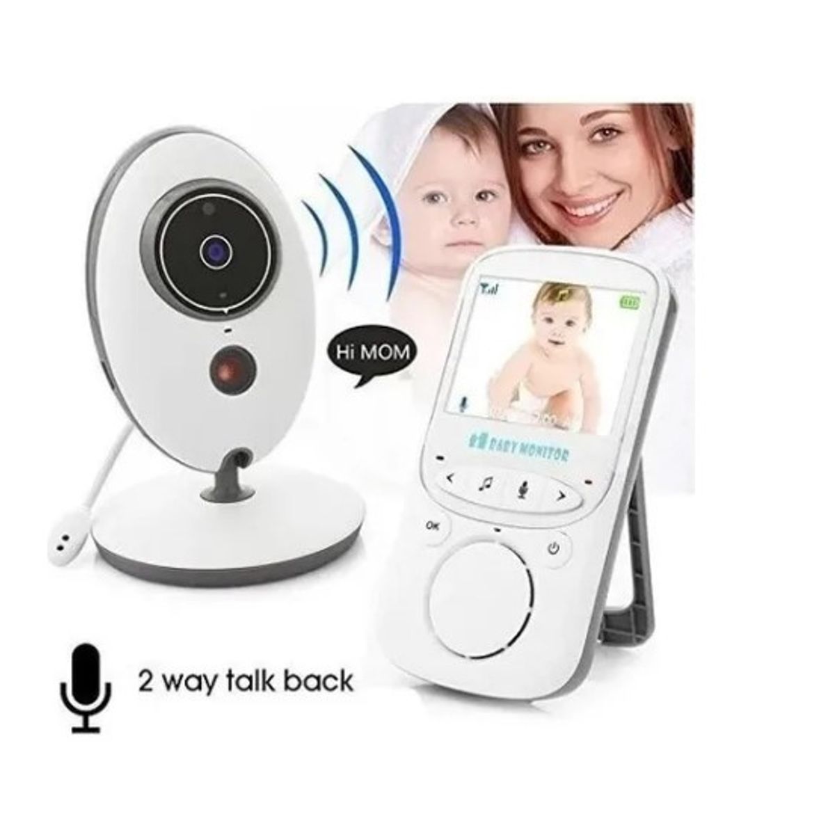 OFERTABKN - Cámara Original Bebe Monitor Pantalla Bebe Nocturno Vb605
