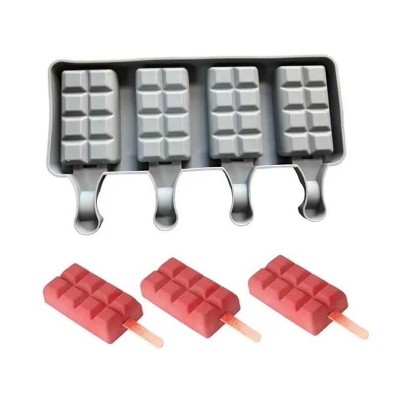 Pasteleria - Molde De Silicona Para Helados Molde Helado Molde Paleta 169