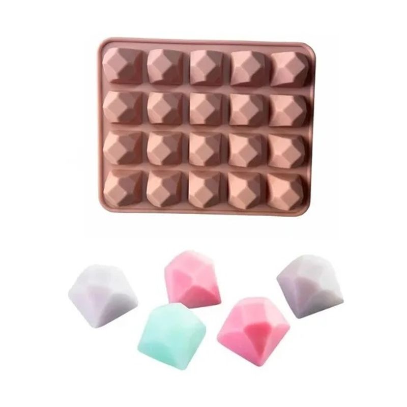 Pasteleria - Moldes De Chocolate Moldes Silicona Chocolate Diamante