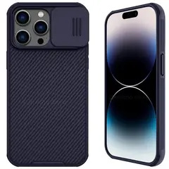 NILLKIN - Carcasa Camshield Pro Para iPhone 14 Pro - Purpura Oscuro