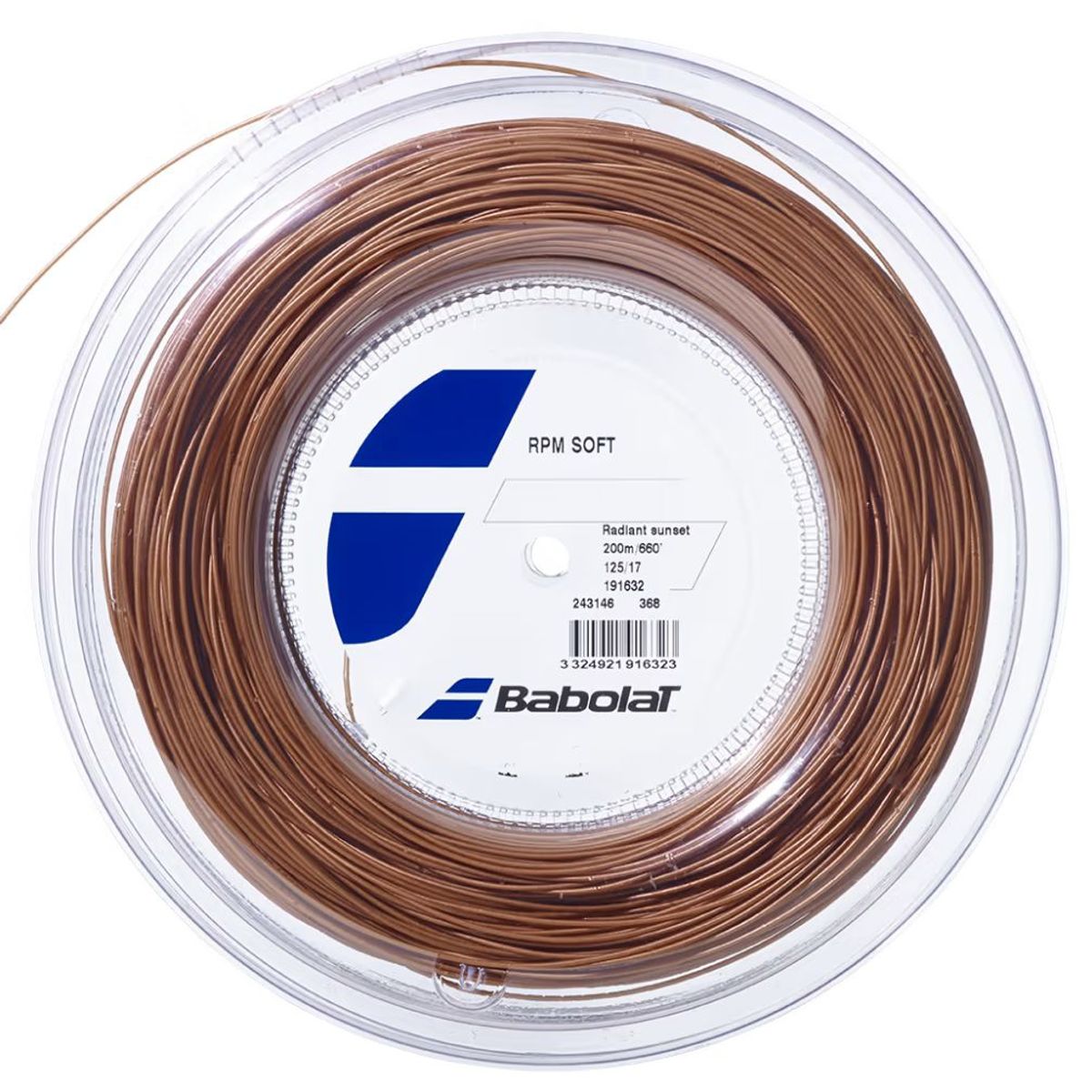 BABOLAT - CUERDA TENIS BABOLAT RPM SOFT 1.30 X 200 MTS
