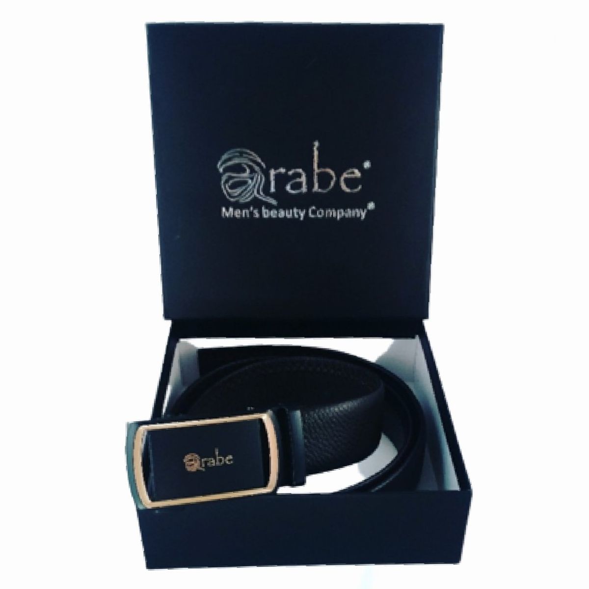 ARABE MEN S BEAUTY COMPANY - Cinturón hebilla dorada Árabe® Men´s beauty Company® - 115 cm