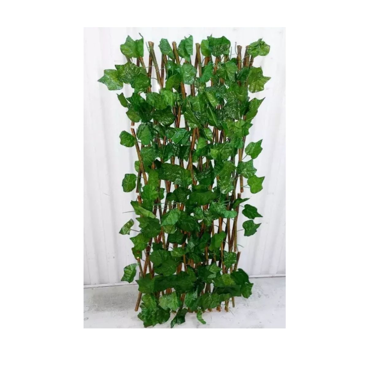 GENERICO - Malla Enredadera Reja Hojas Extensible Grande