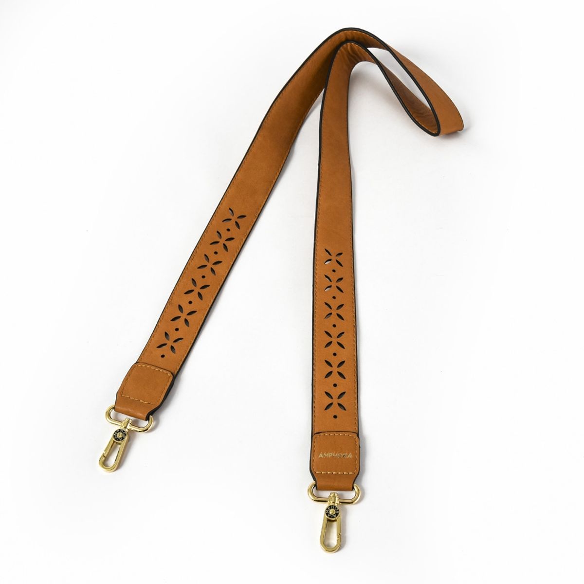 AMPHORA - Dalias longstrap camel/ cafe claro