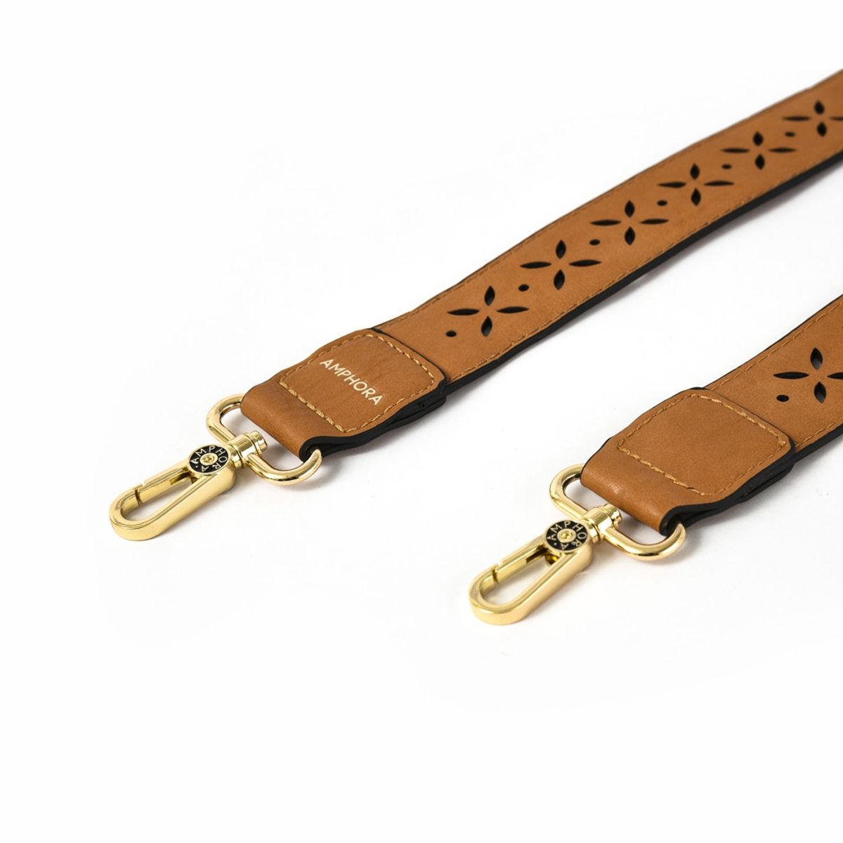 AMPHORA - Dalias longstrap camel/ cafe claro