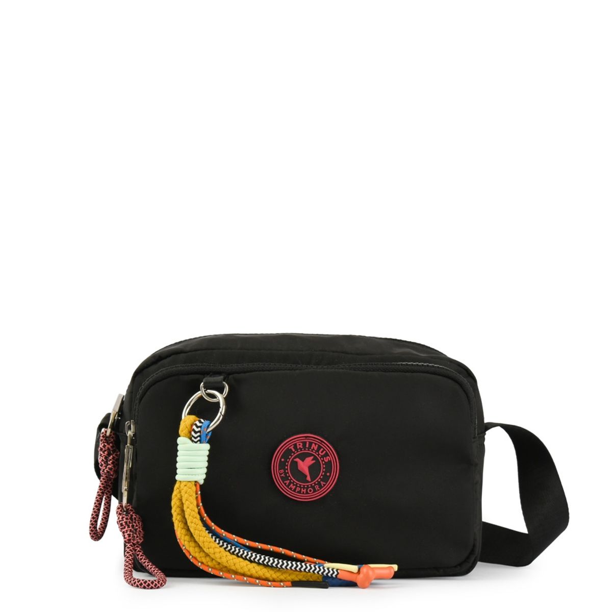 TRINUS - Nara Cartera Bandolera Negro