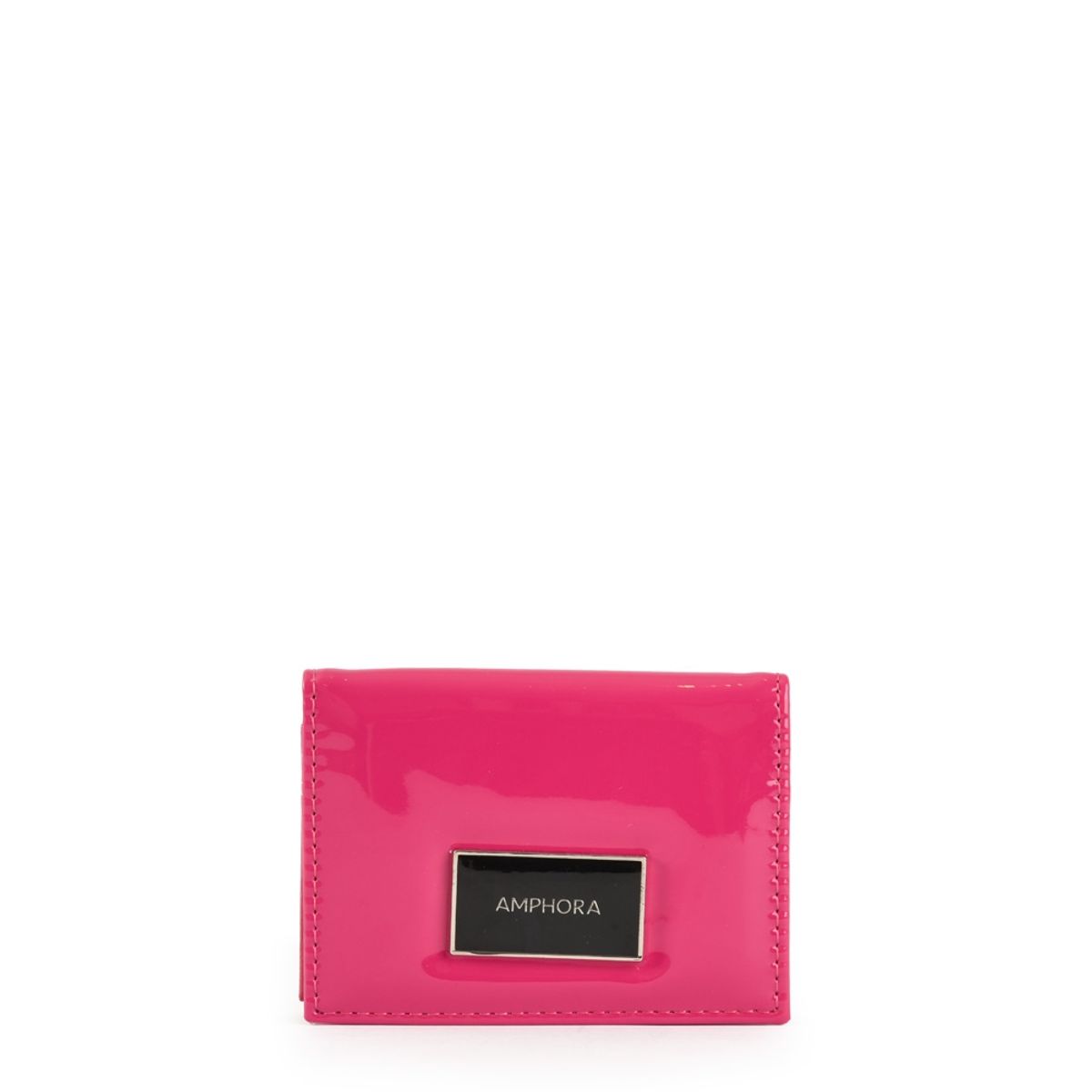 AMPHORA - Crass tarjetero con ventana fucsia