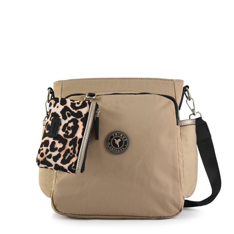 TRINUS - Zuzu Cartera Bandolera Beige