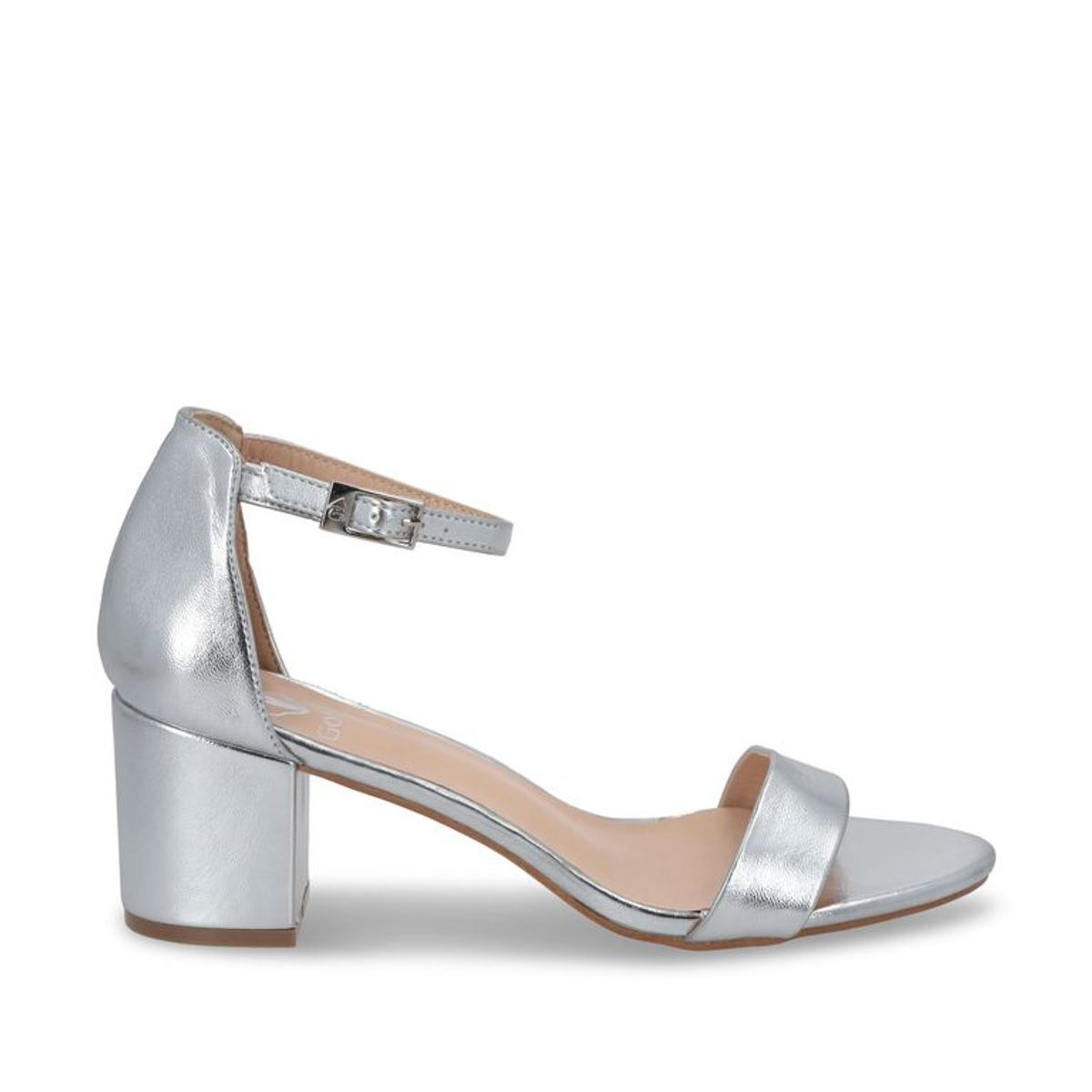 GOTTA - Sandalia Plateada Mujer C6161