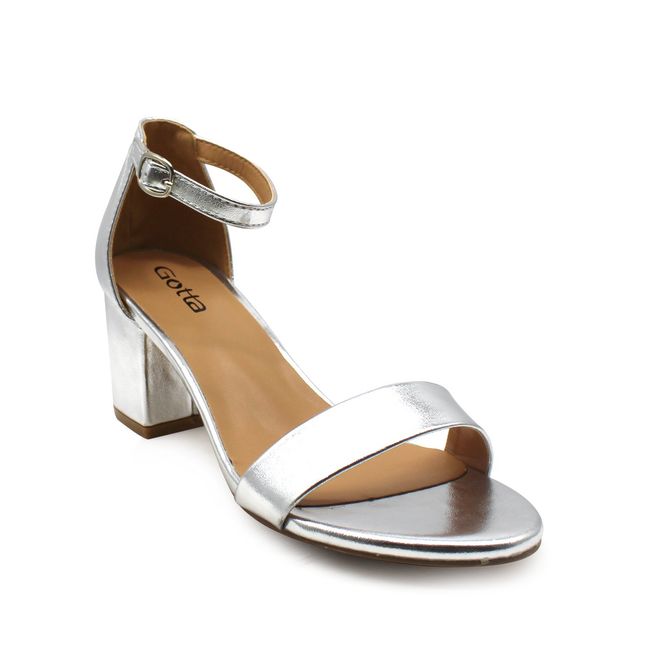 GOTTA - Sandalia Mujer Plateada C6161 Gotta