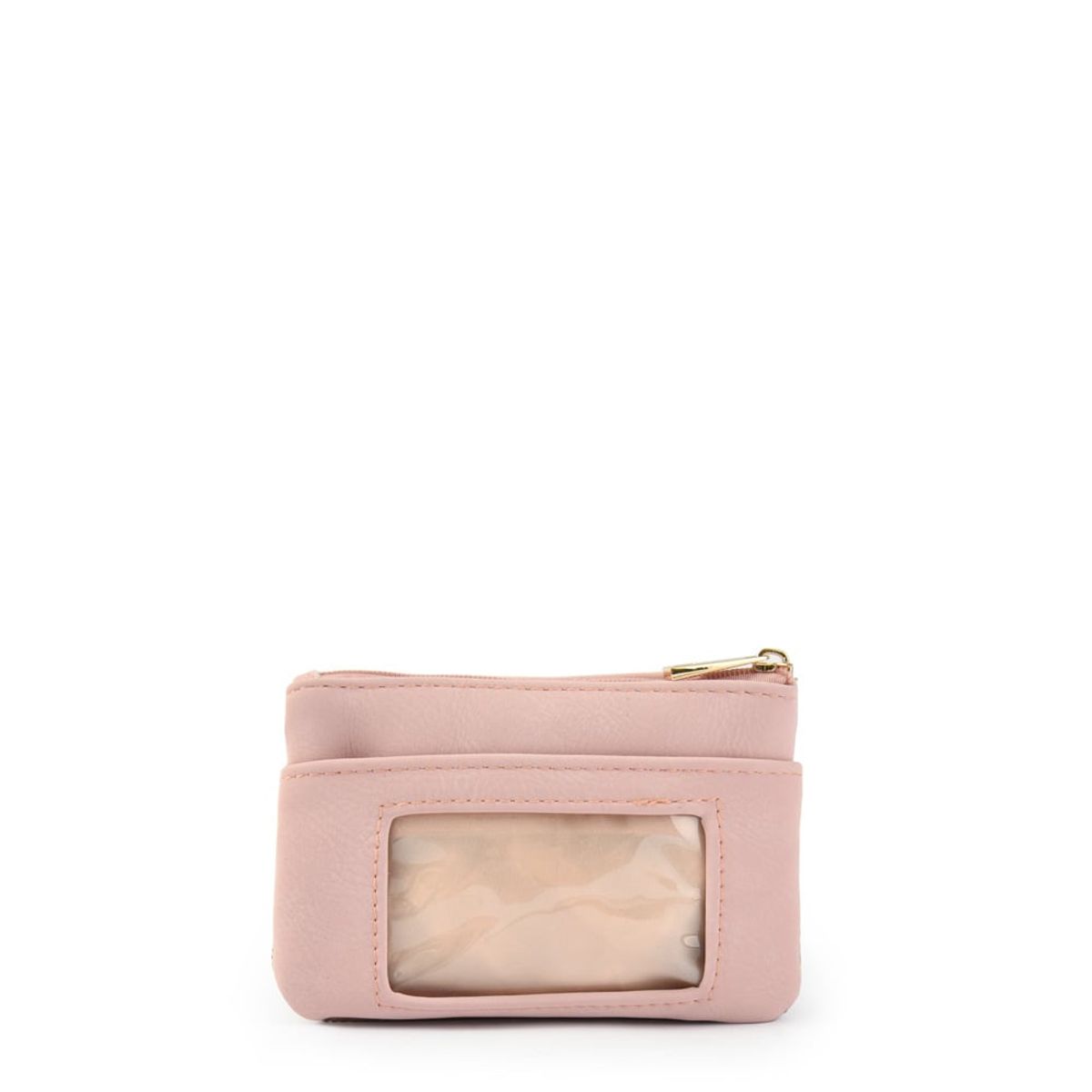 AMPHORA - Monedero rectangular alisha rosado claro