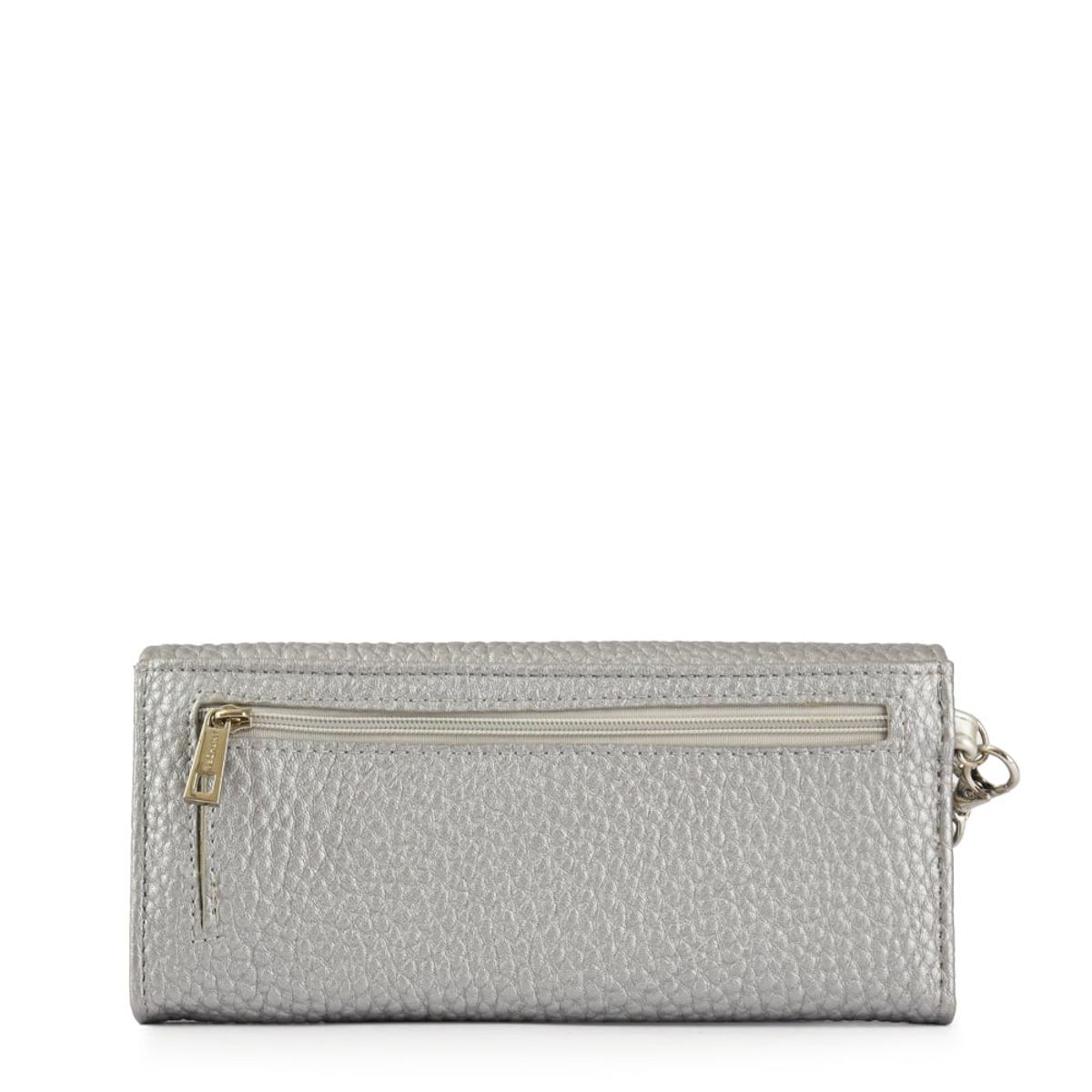 AMPHORA - Billetera Grande Lunna Plateado