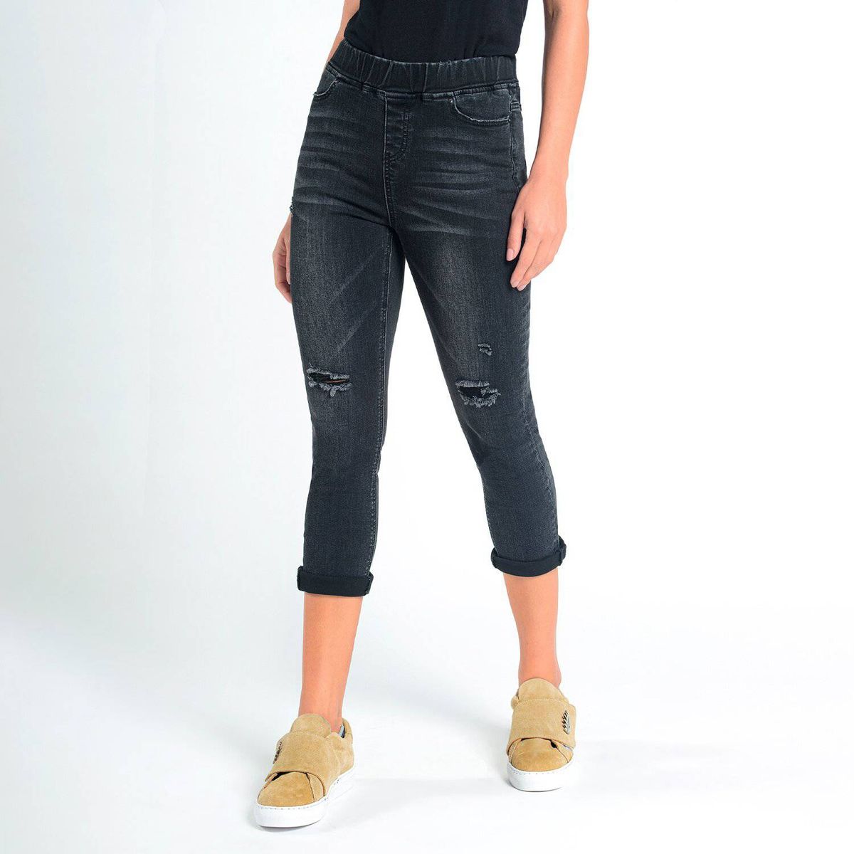 CAFFARENA - Legging capri algodón caffarena 14641