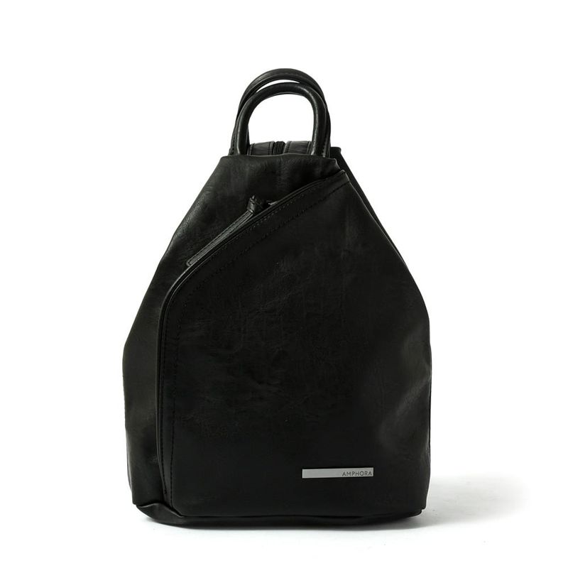 AMPHORA - Mochila Mediana Yomy Negro