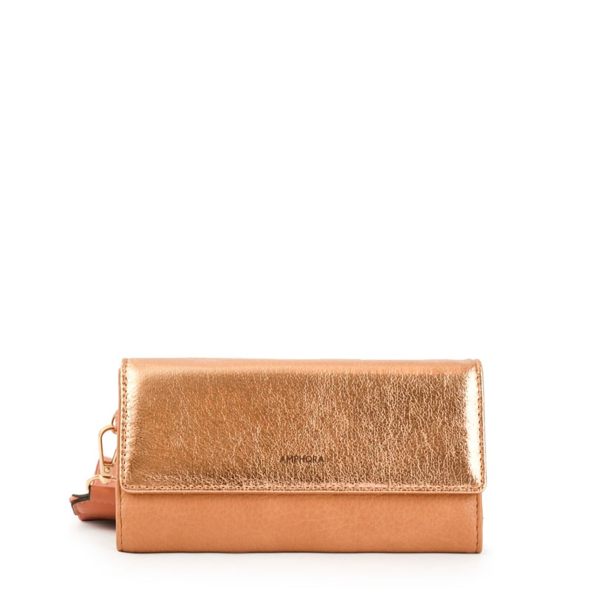 AMPHORA - Billetera Grande Louvre Beige