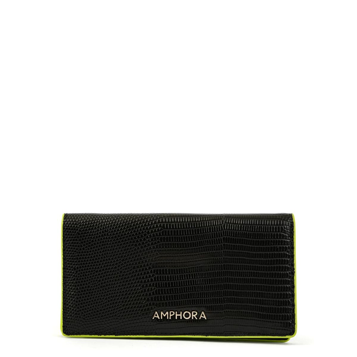 AMPHORA - Billetera Mediana Taj Negro