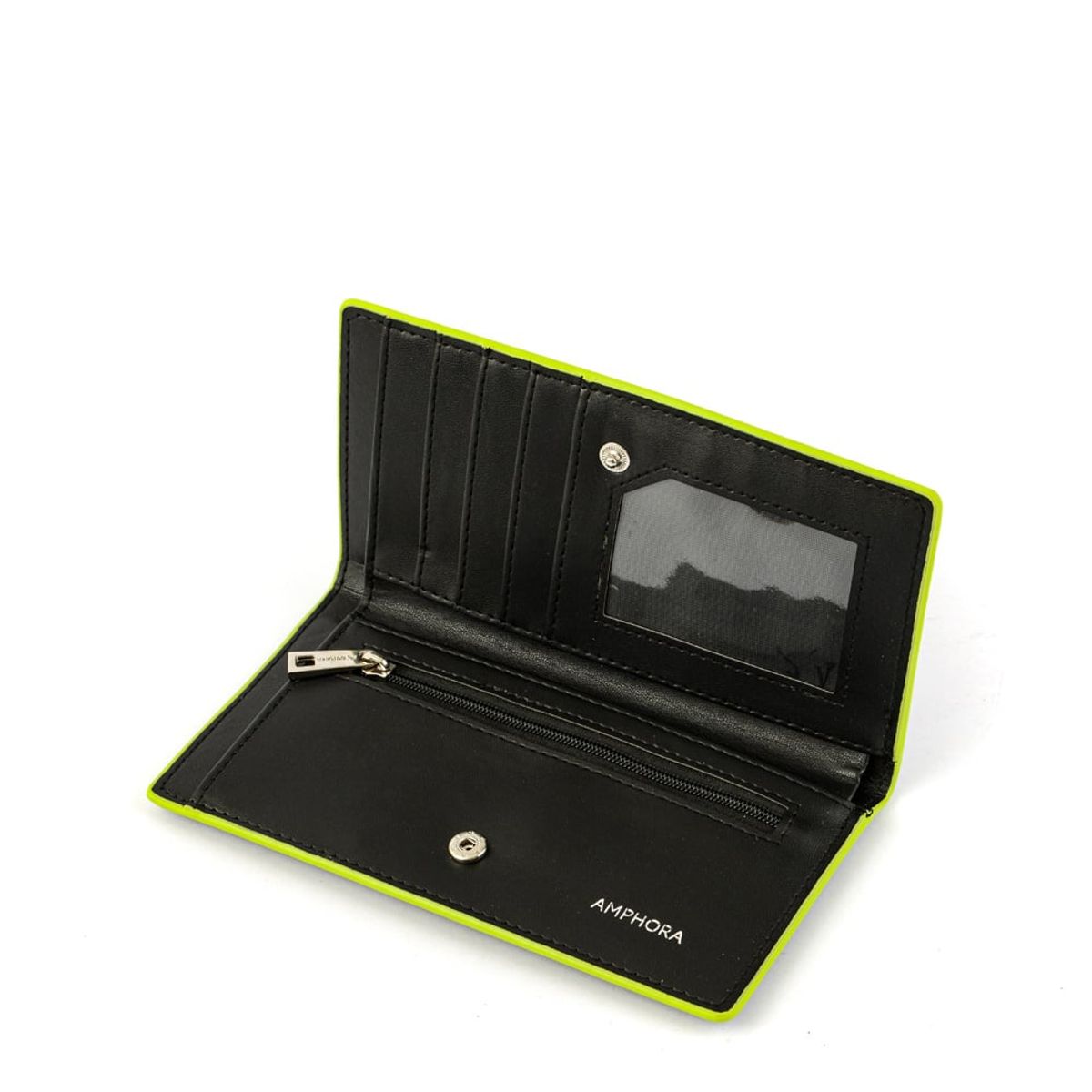 AMPHORA - Billetera Mediana Taj Negro