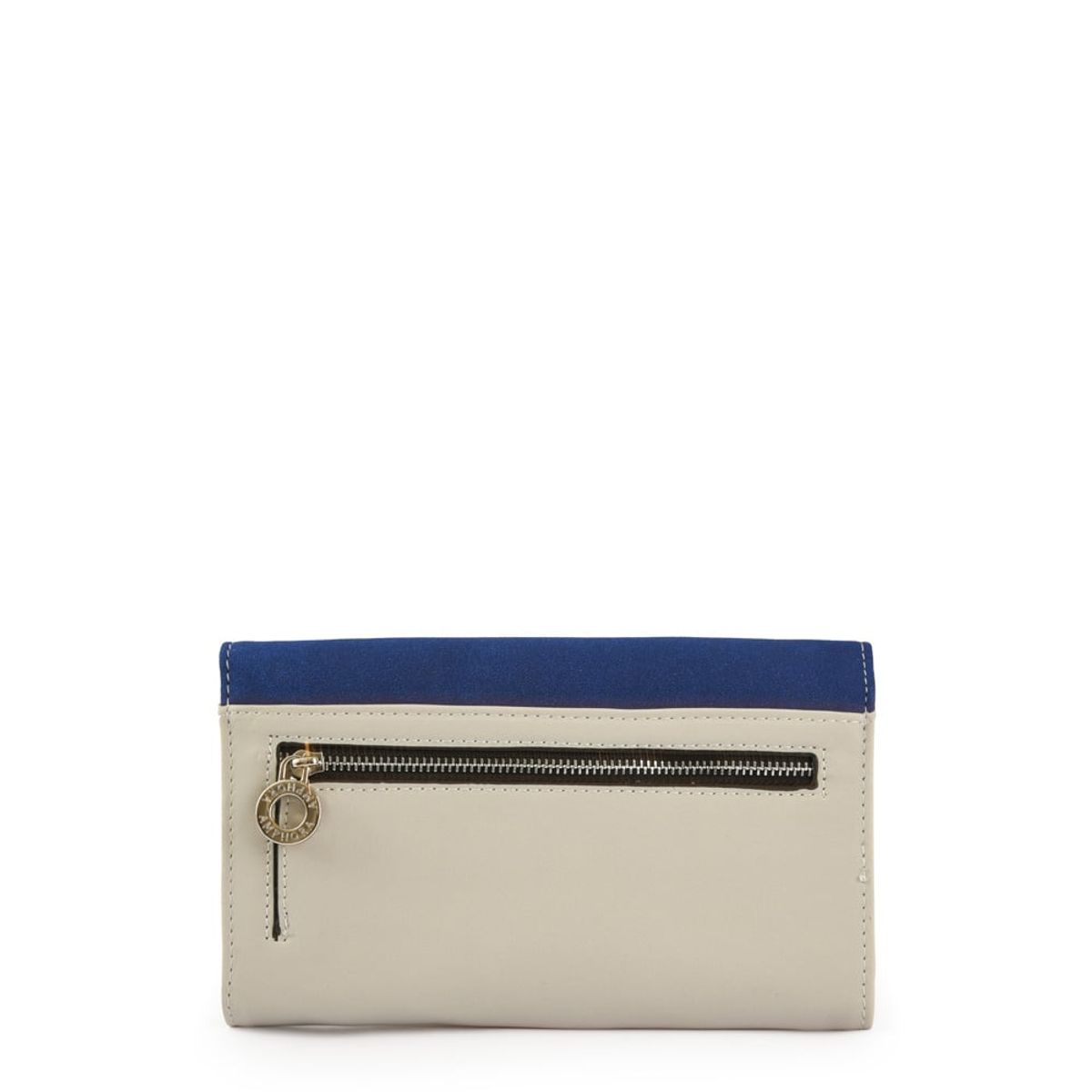 AMPHORA - Billetera grande bridget gris