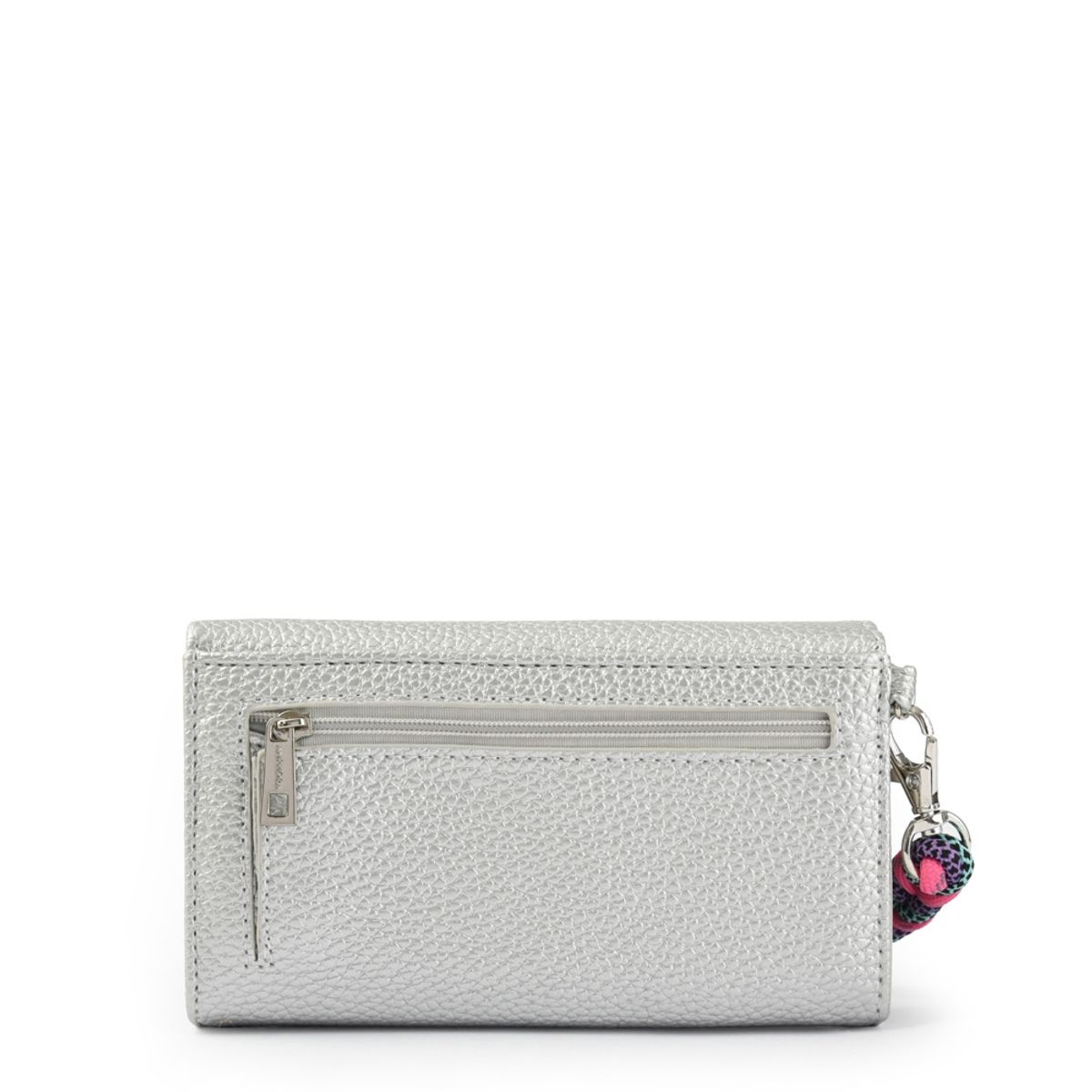 AMPHORA - Billetera Acordeon Mediana Neya Plateado