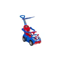 VOYAGE - Auto correpasillo con guiador rueda de eva azul