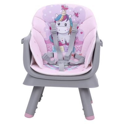 Imagen 2 del producto Silla de comer multifuncional 6 en 1 pink