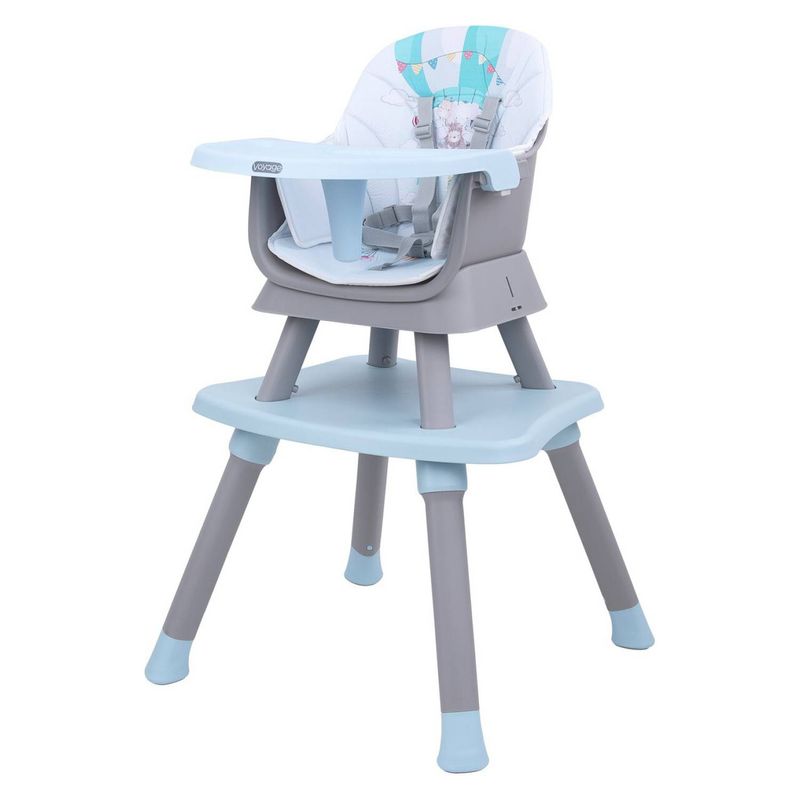 VOYAGE - Silla de comer multifuncional  6 en 1  voyage  azul