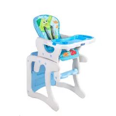 VOYAGE - Silla de comer Sit-Up Azul