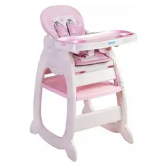 VOYAGE - Silla de comer cat love sit-up pink