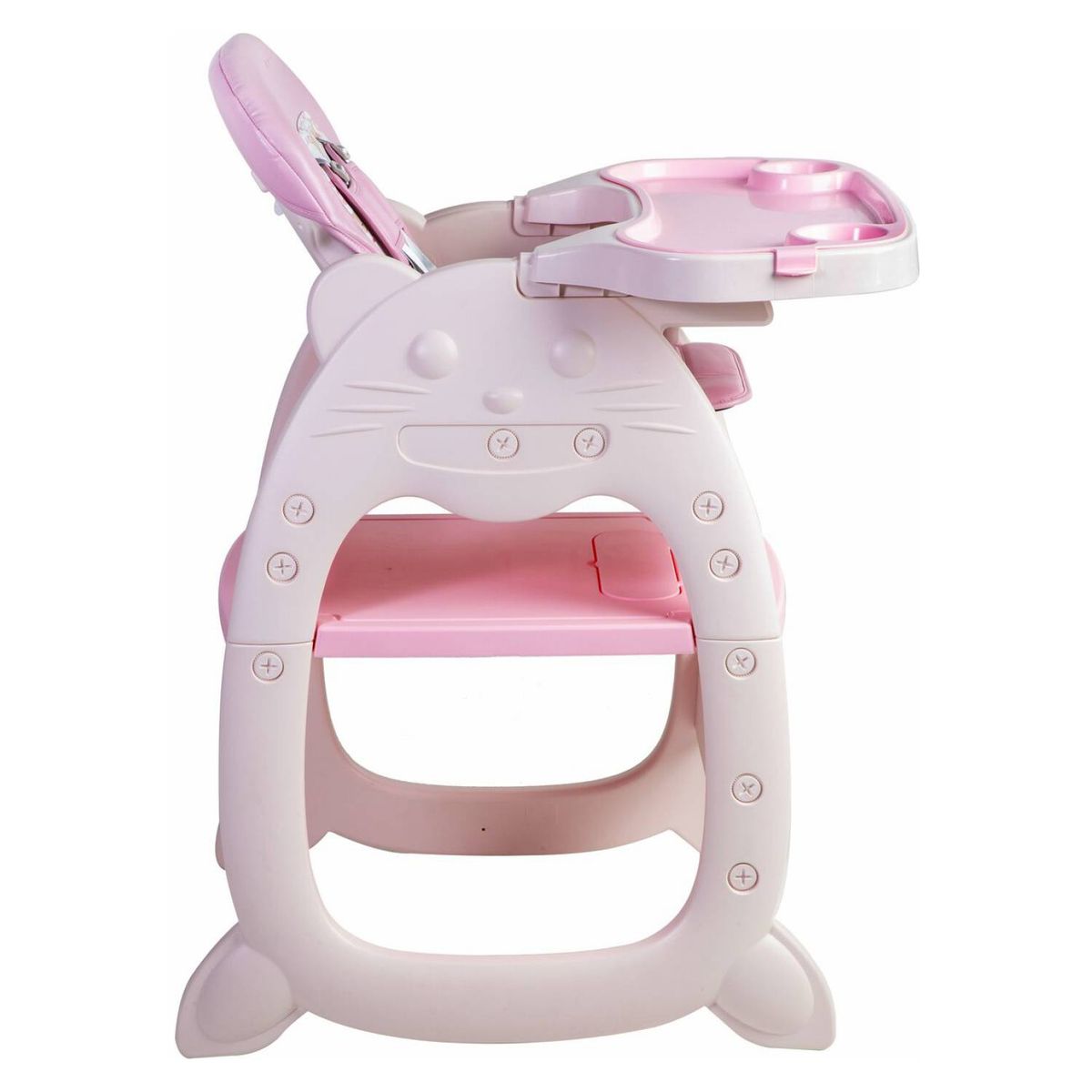 VOYAGE - Silla de comer cat love sit-up  pink
