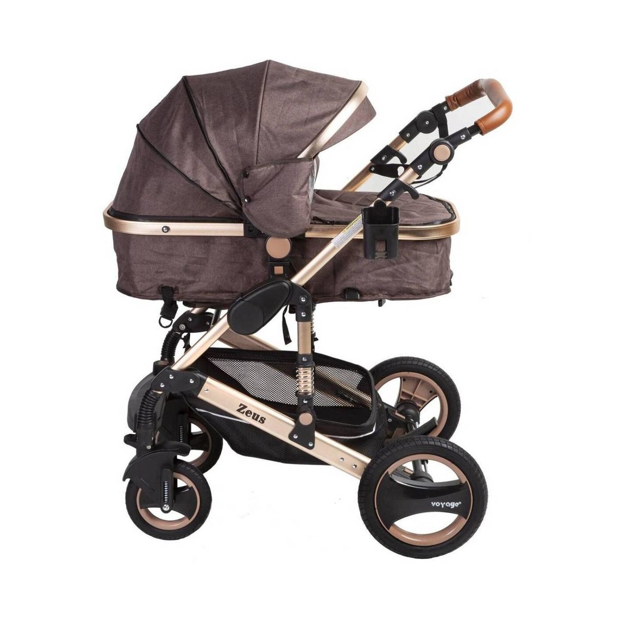 VOYAGE - Coche Travel System Zeus Brown