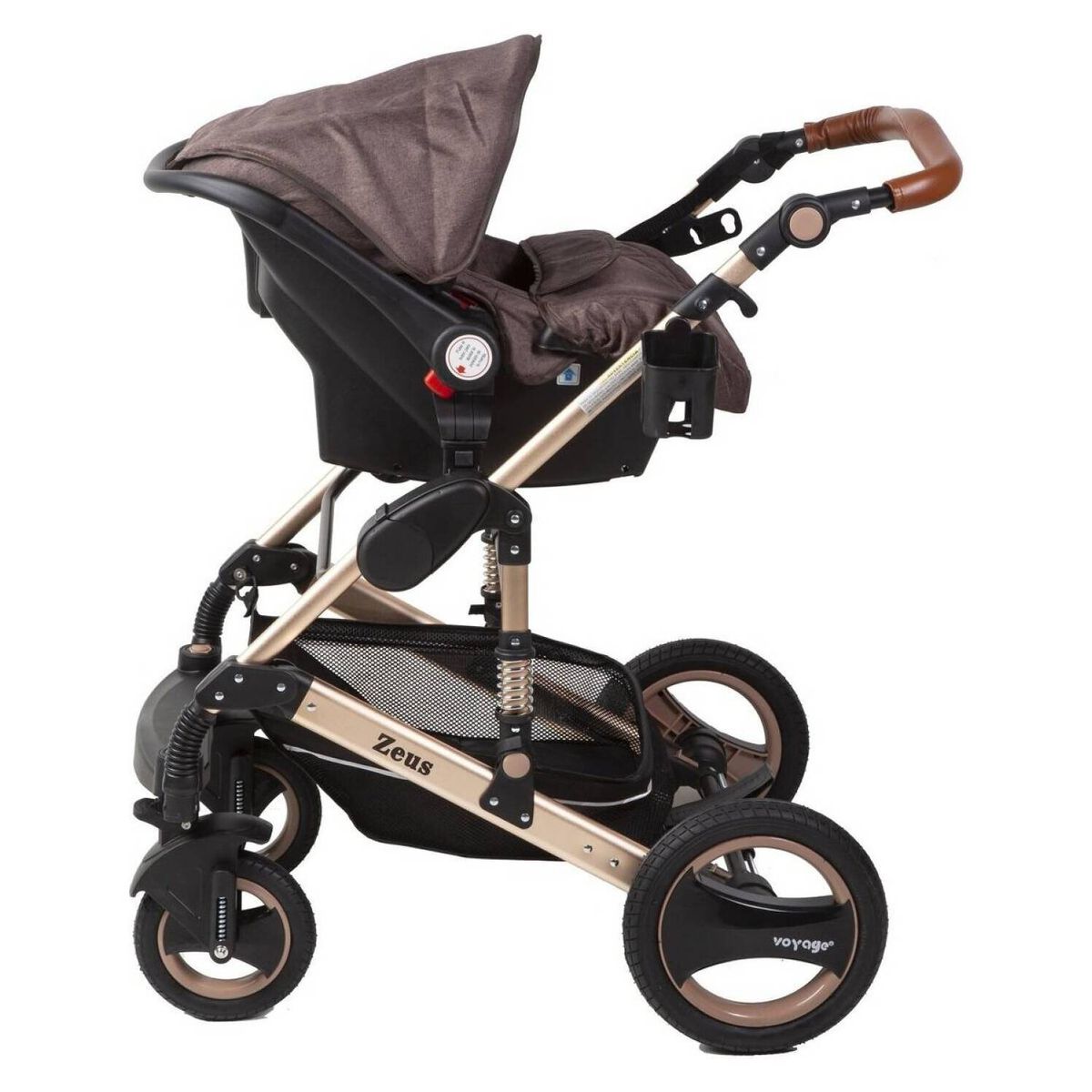 VOYAGE - Coche Travel System Zeus Brown