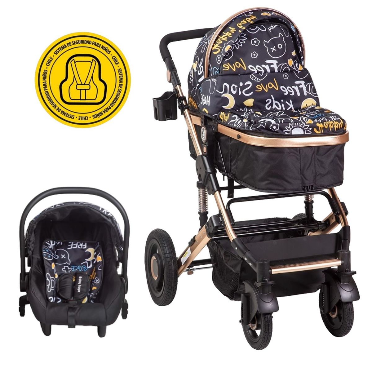 VOYAGE - Coche Travel System Seul Grafiti