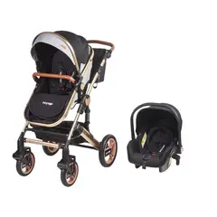 VOYAGE - Coche Travel system Alemar Black