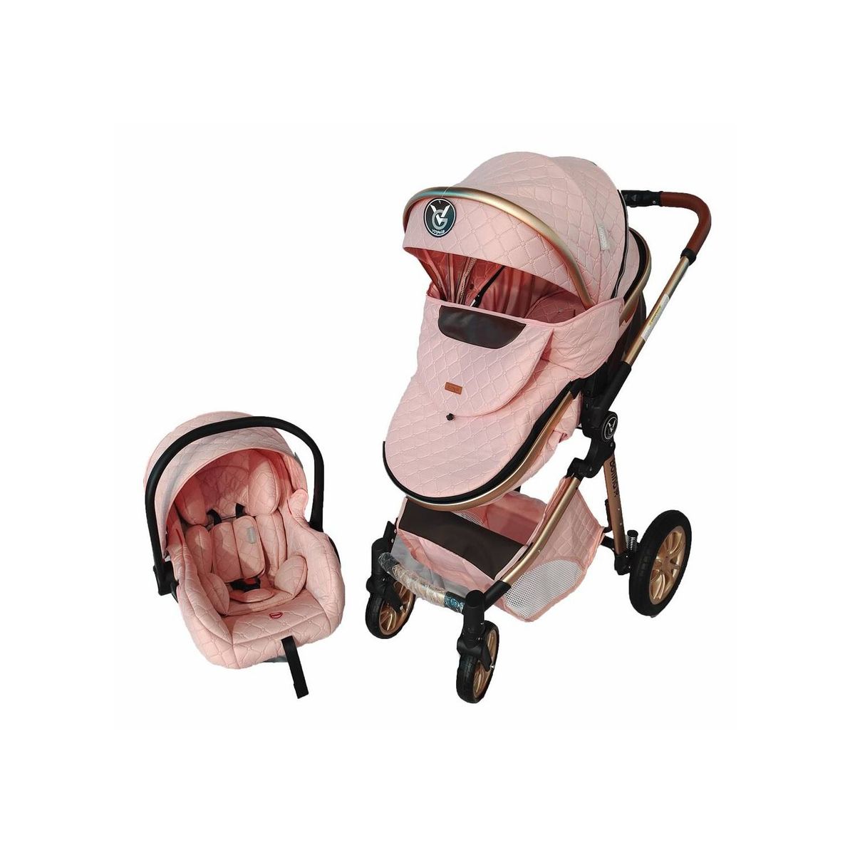VOYAGE - Coche Travel System Bolina Pink