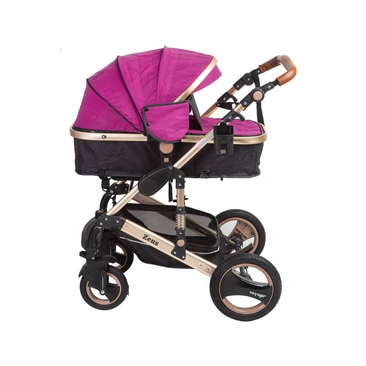VOYAGE - Coche Travel System Zeus Fucsia