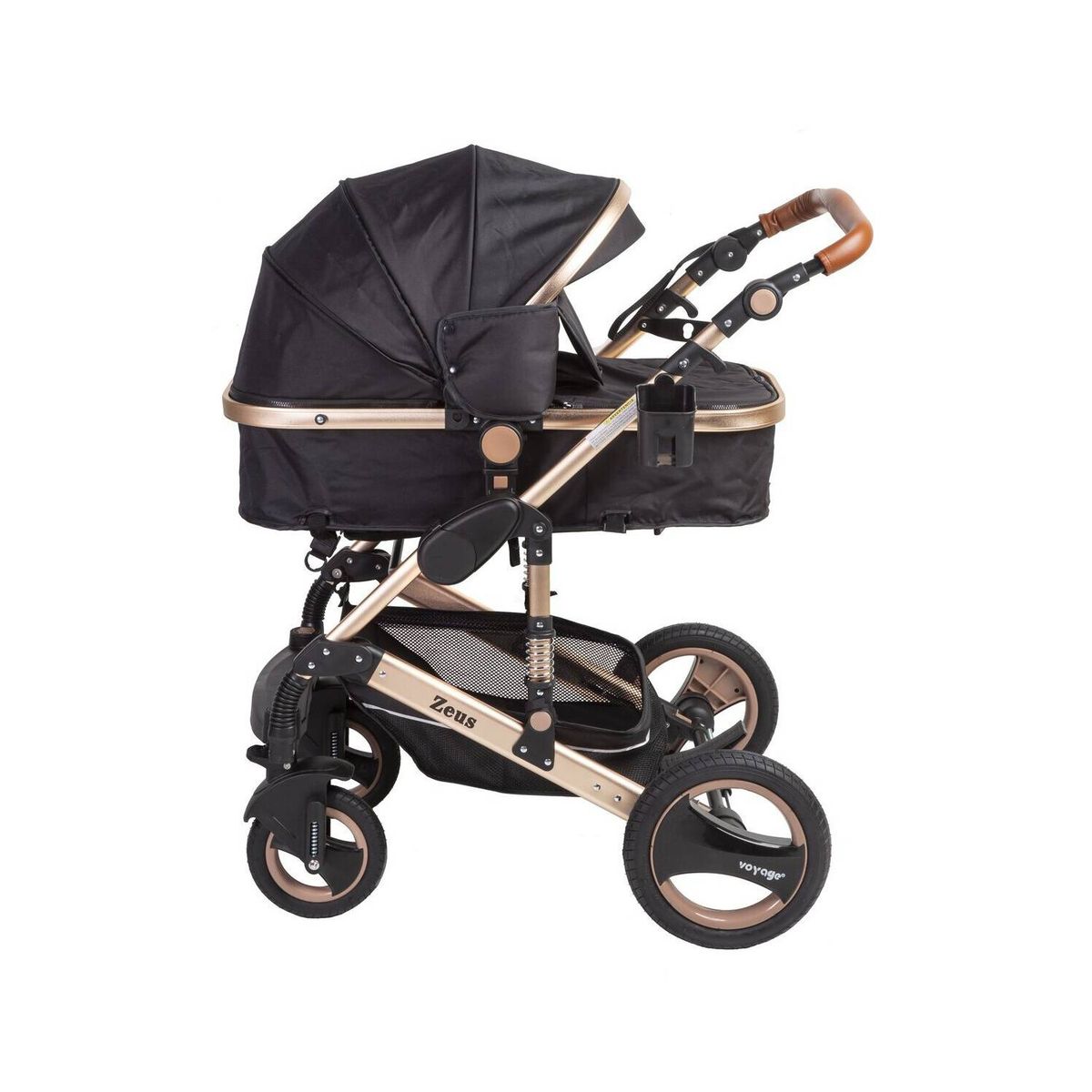 VOYAGE - Coche Travel System Zeus Black