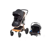 VOYAGE - Coche Travel System Genova Black