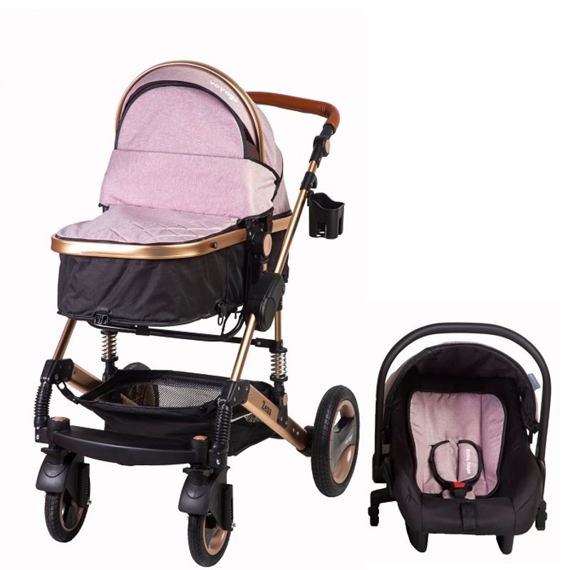 VOYAGE - Coche Travel System Zeus Palo Rosa