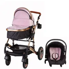 VOYAGE - Coche Travel System Zeus Palo Rosa