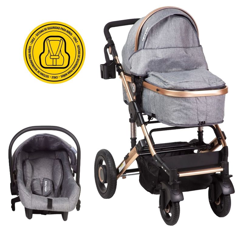 VOYAGE - Coche Travel System Seul Grey