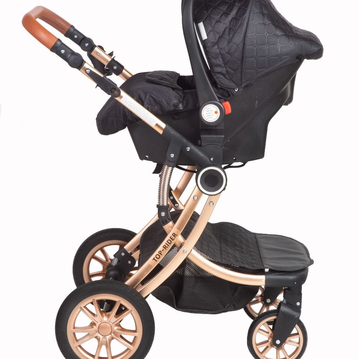 VOYAGE - Coche Travel System Top Rider Black