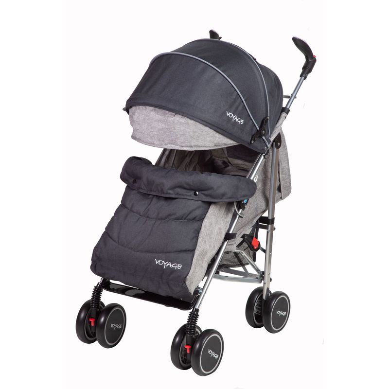VOYAGE - Coche Paragua Hawk Black