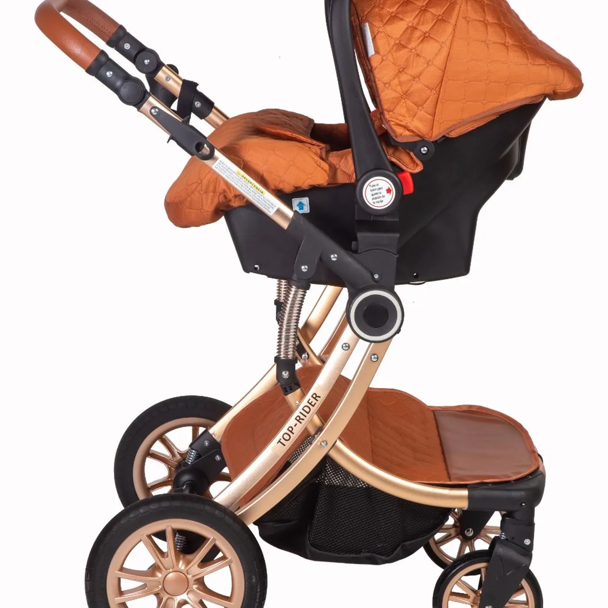 VOYAGE - Coche Travel System Top Rider Brown