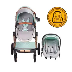 VOYAGE - Coche Travel System Top Rider Green