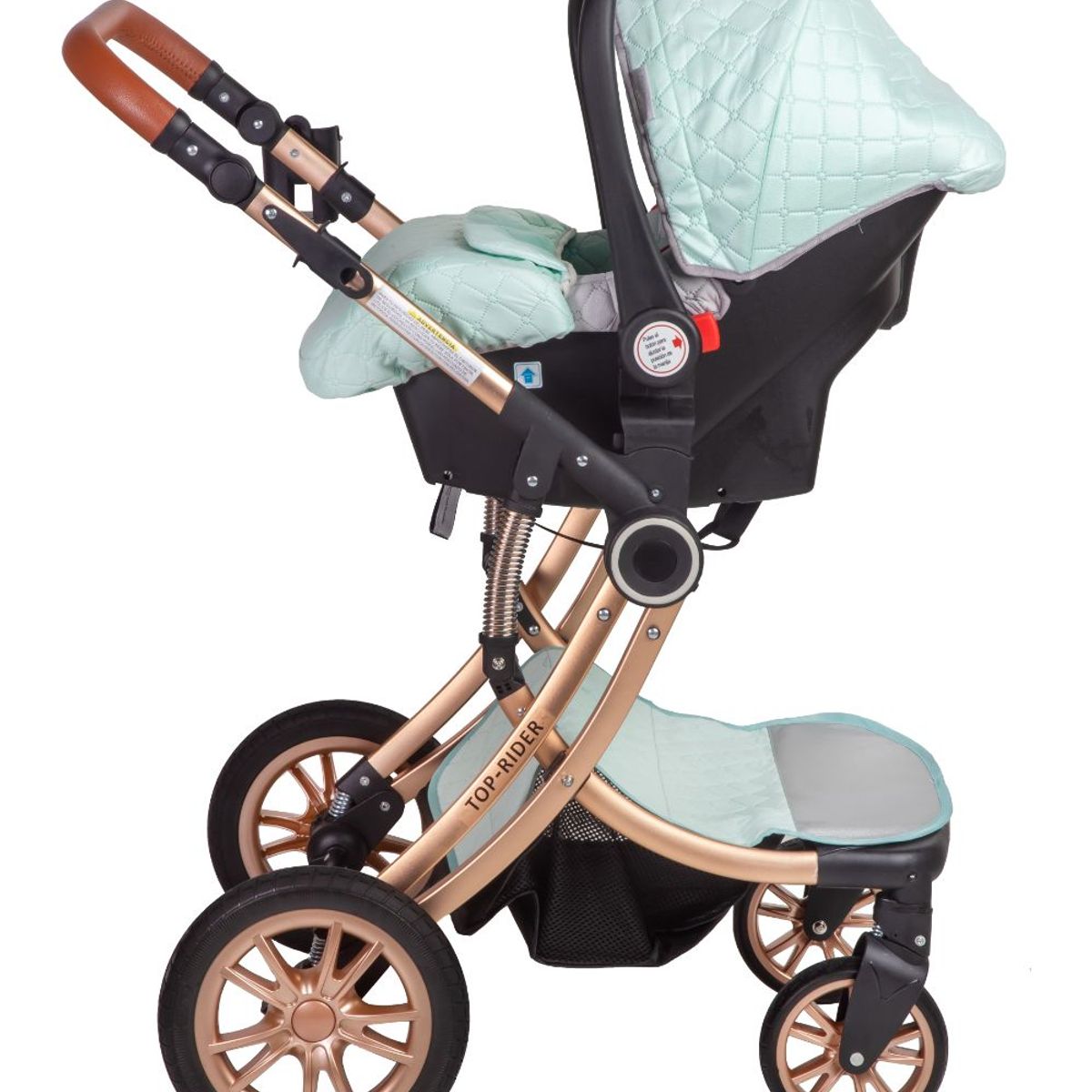 VOYAGE - Coche Travel System Top Rider Green