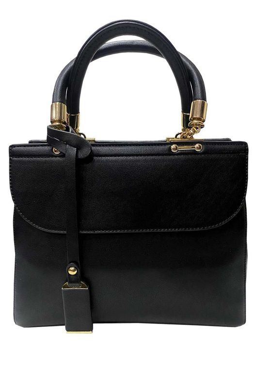 Cartera Ecocuero Mujer Negro Negro TALLA UNICA